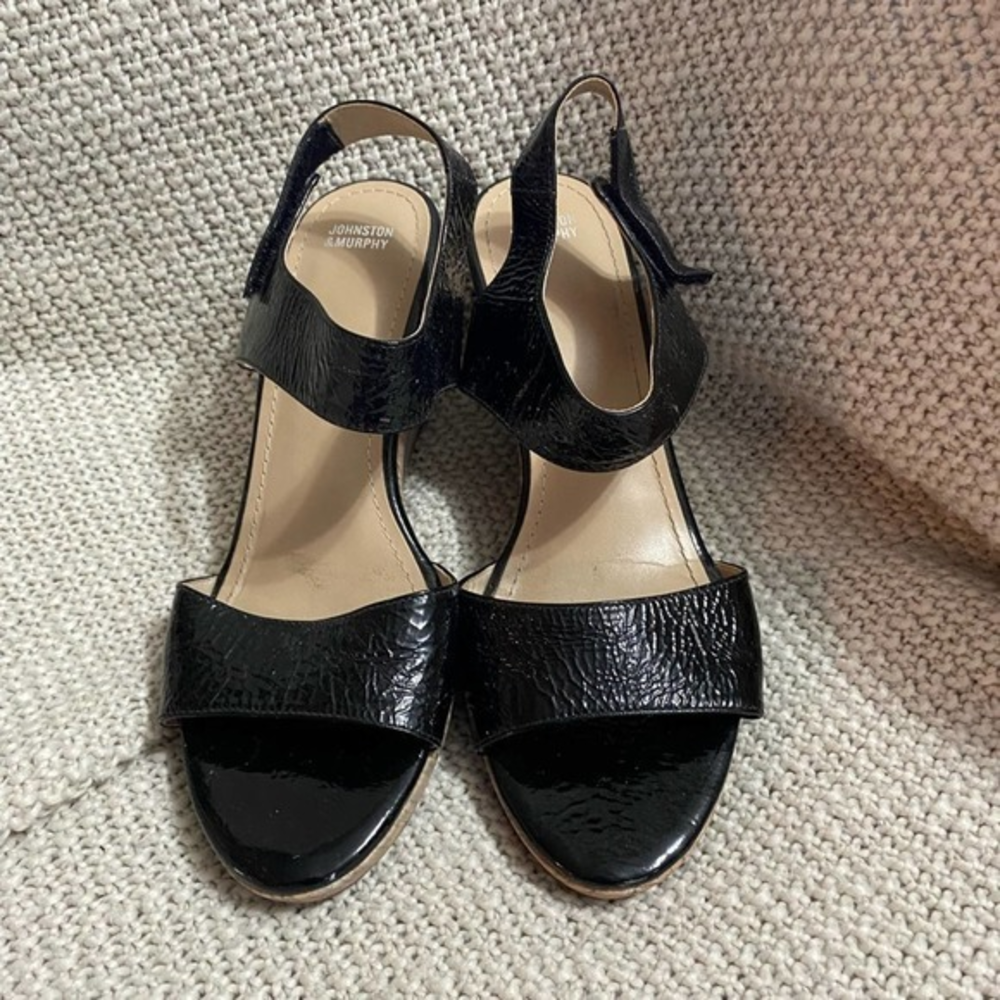 Johnston & Murphy Wedge Sandals, Size 10‎